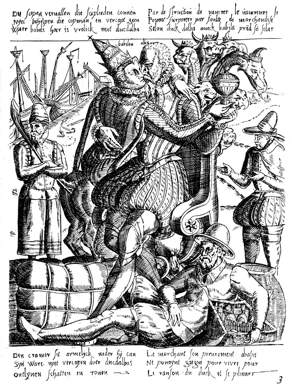 Ferdinand Alvarez de Toledo, Hertog van Alva 1508-1582, Spaanse generaal en staatsman door Unbekannt