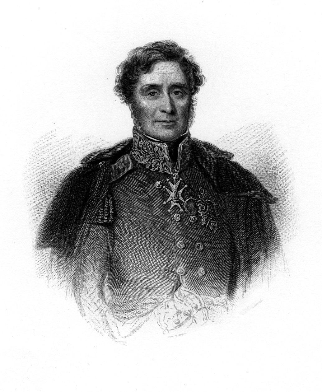 Fitzroy James Henry Somerset, 1e Baron Raglan, Engelse soldaat, c1860 door Unbekannt