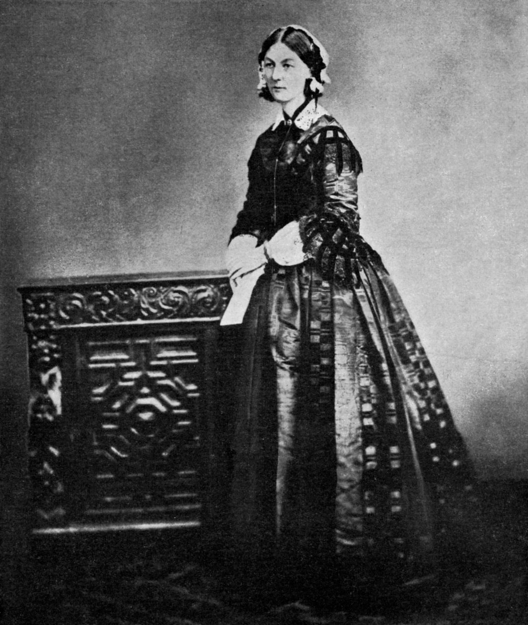 Florence Nightingale, Engelse verpleegster en ziekenhuis hervormer, 1855 1951 door Unbekannt