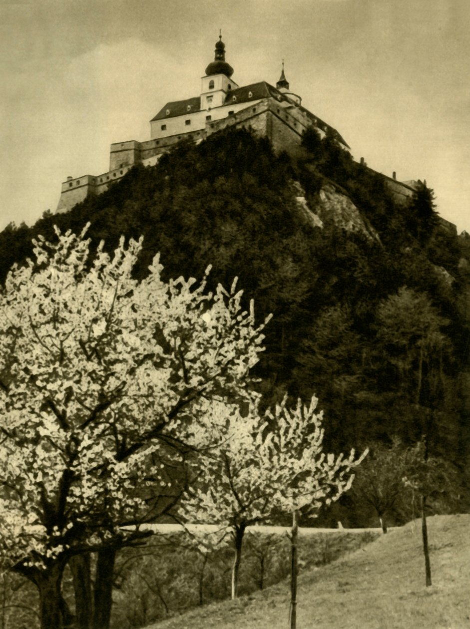 Kasteel Forchtenstein, Burgenland, Oostenrijk, ca. 1935 door Unbekannt