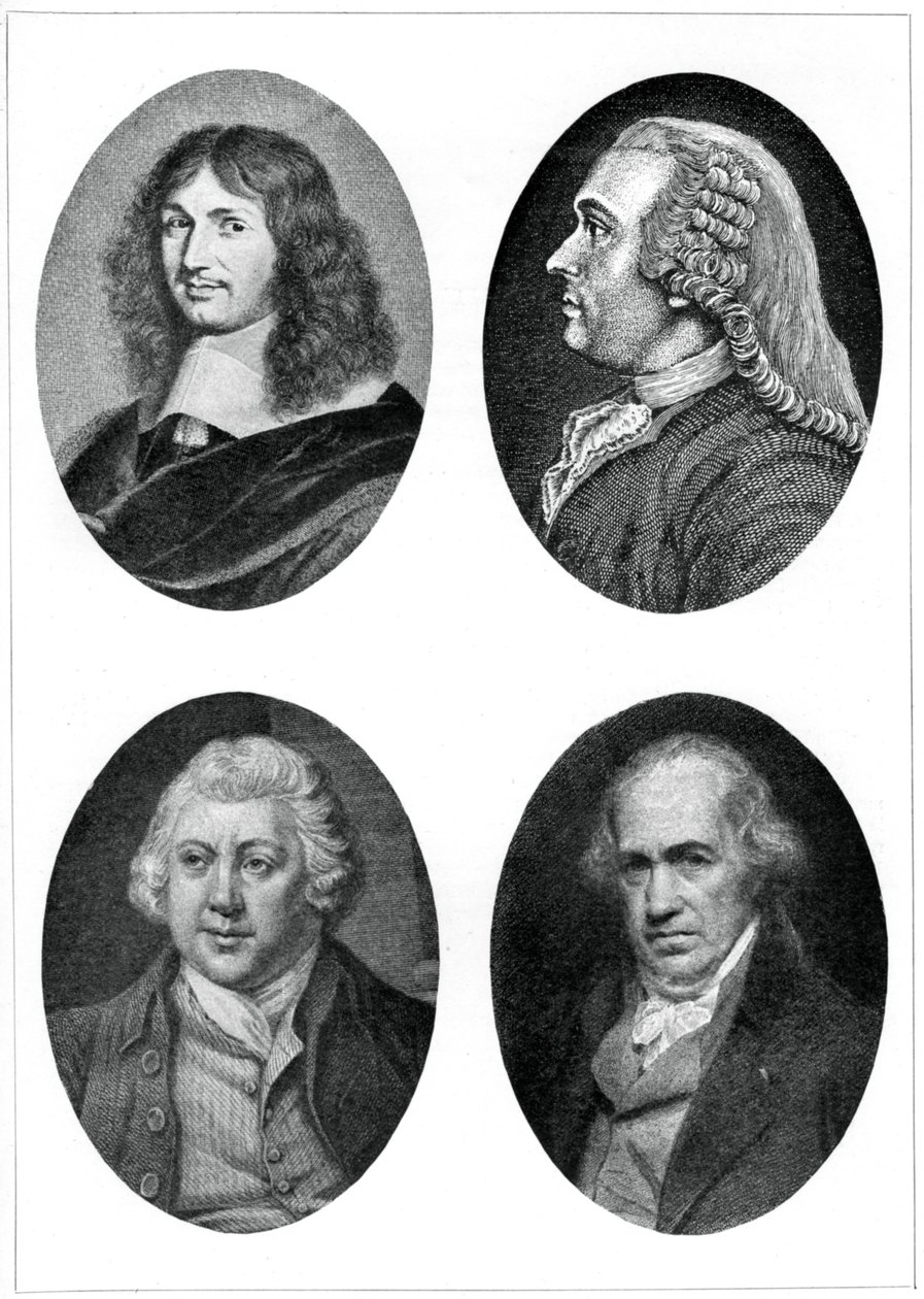 Vier industriële hervormers: Colbert, Turgot, Arkwright en Watt, 1903 door Unbekannt