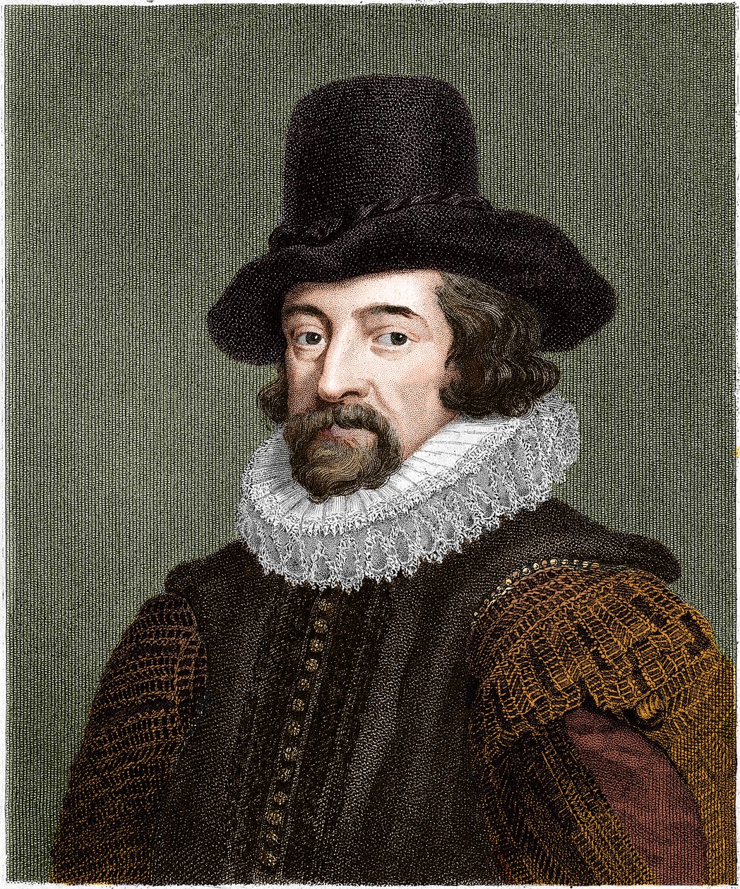 Francis Bacon, Viscount St Albans, Engelse filosoof, wetenschapper en staatsman, begin 20e eeuw door Unbekannt