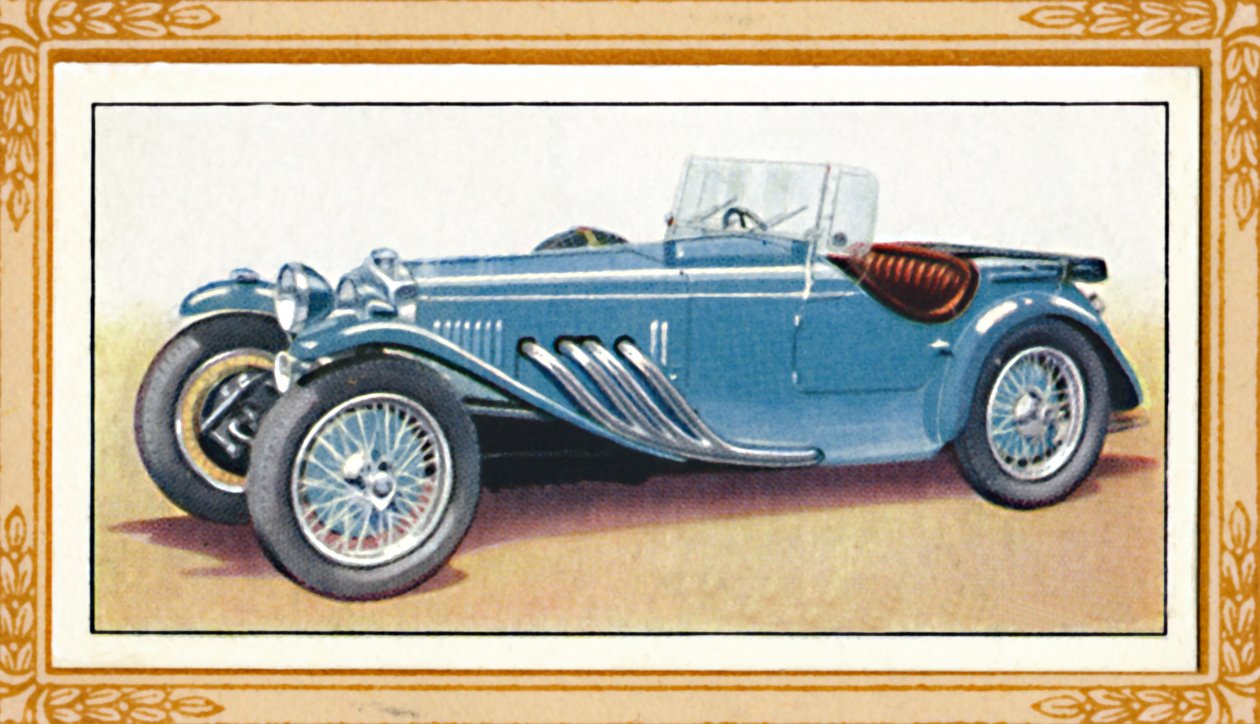 Frazer Nash Shelsey tweezitter, ca. 1936 door Unbekannt