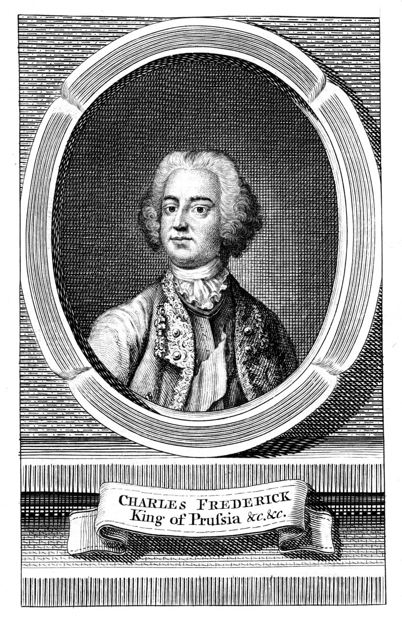 Frederik Willem I, koning van Pruisen door Unbekannt