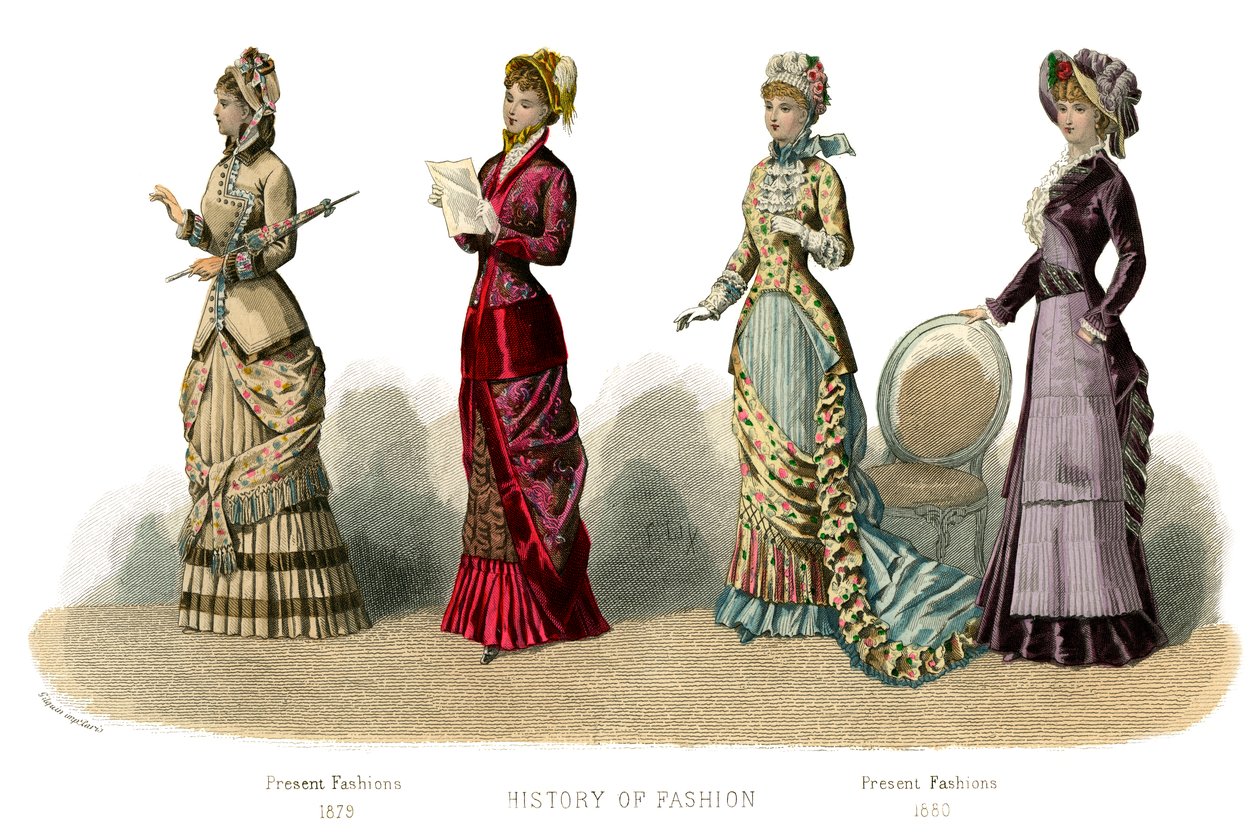 Franse kostuum: Huidige Mode, 1882 door Unbekannt