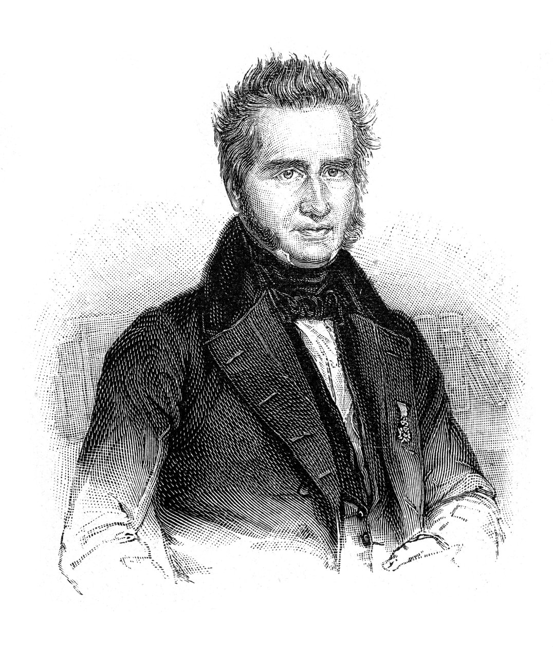 Friedrich Christoph Dahlmann, 19e-eeuwse Duitse historicus en politicus, 1900 door Unbekannt