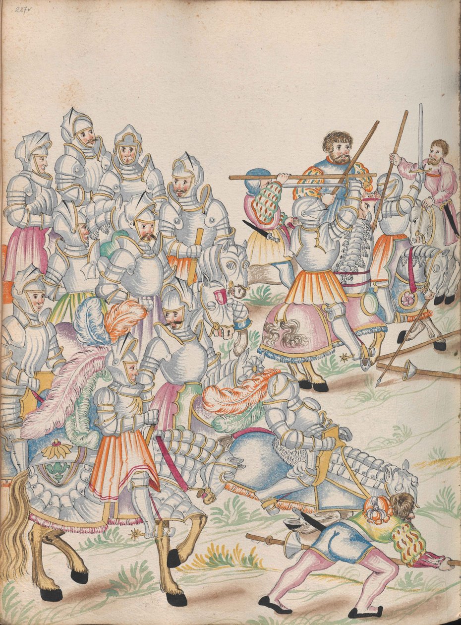 Uit Schemata varia artis athleticae et gladiatoriae (Diagrammen van verschillende atletische en gladiatoriale kunsten) door Unbekannt