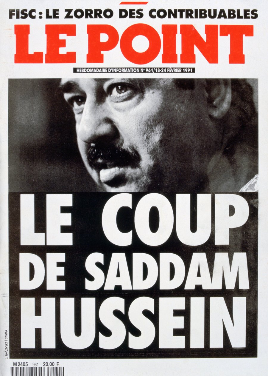 Voorpagina van Le Point, februari 1991 door Unbekannt