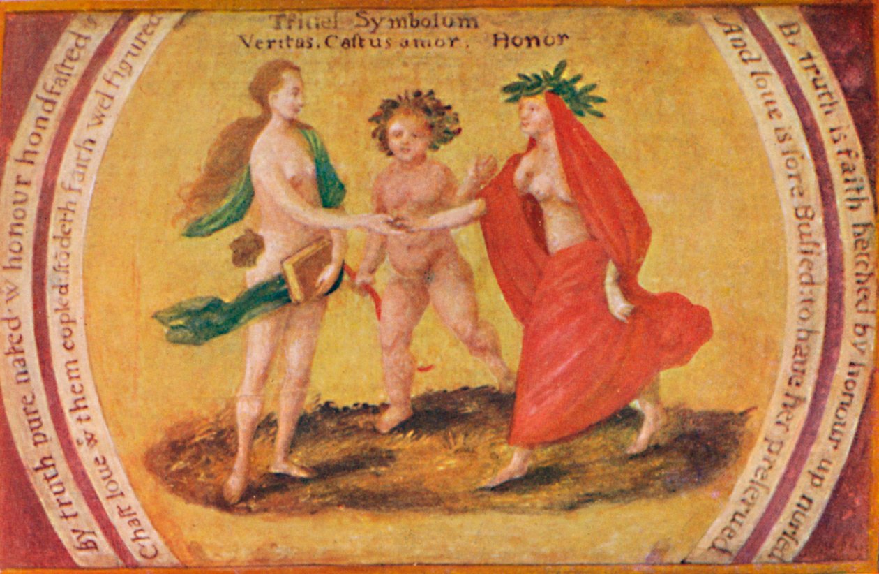 Fruitplanken uit de Jacobijnse periode, ca. 1600, 1903 door Unbekannt