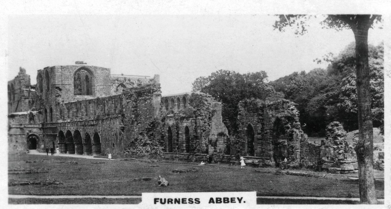 Furness Abbey, Cumbria, ca. 1920s door Unbekannt