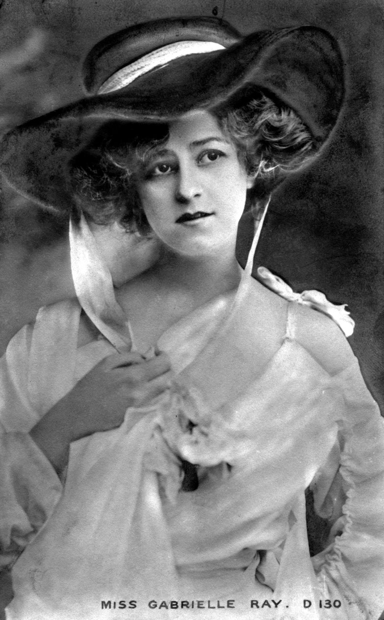 Gabrielle Ray 1883-1973, Engelse actrice, begin 20e eeuw door Unbekannt