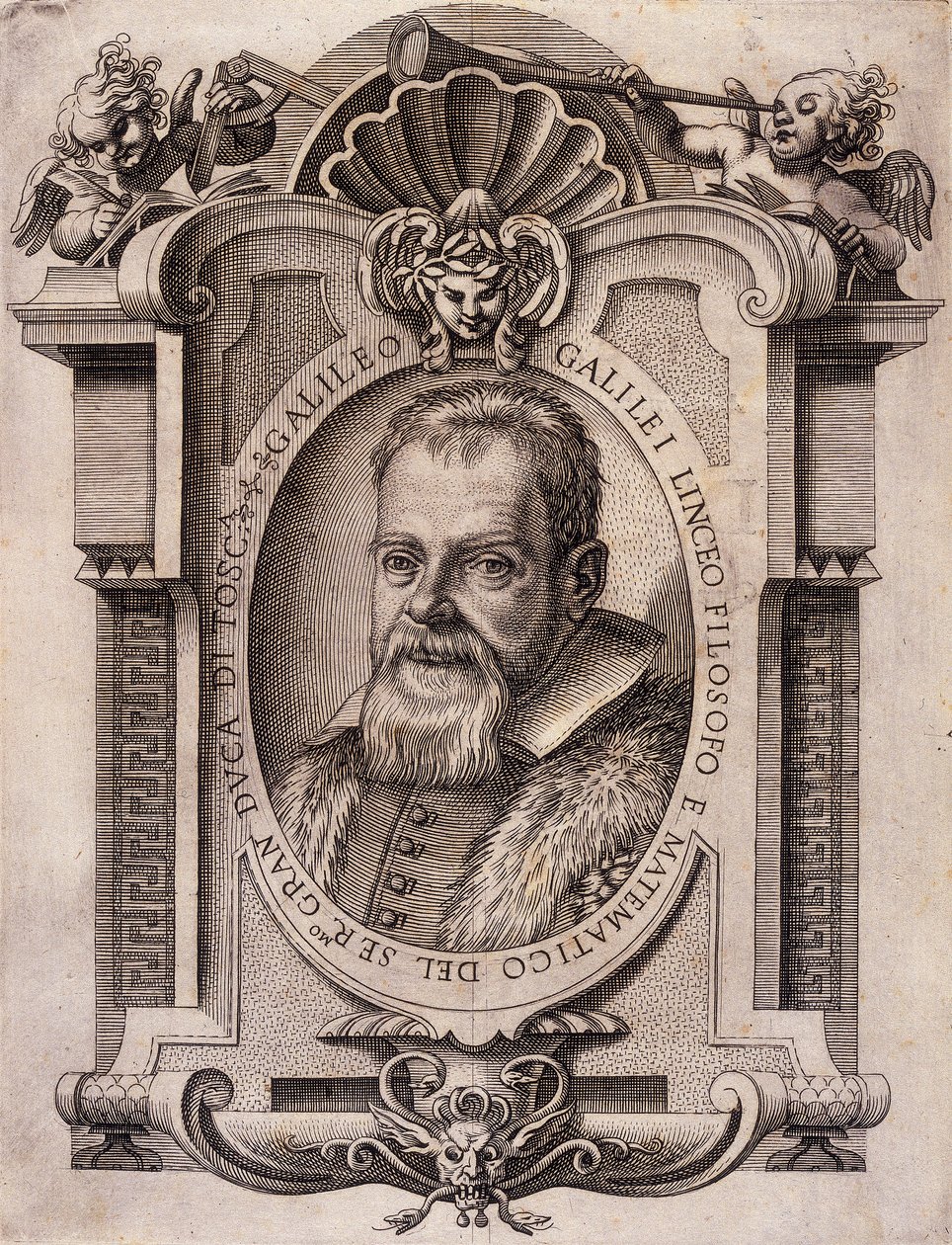 Galileo Galilei door Unbekannt