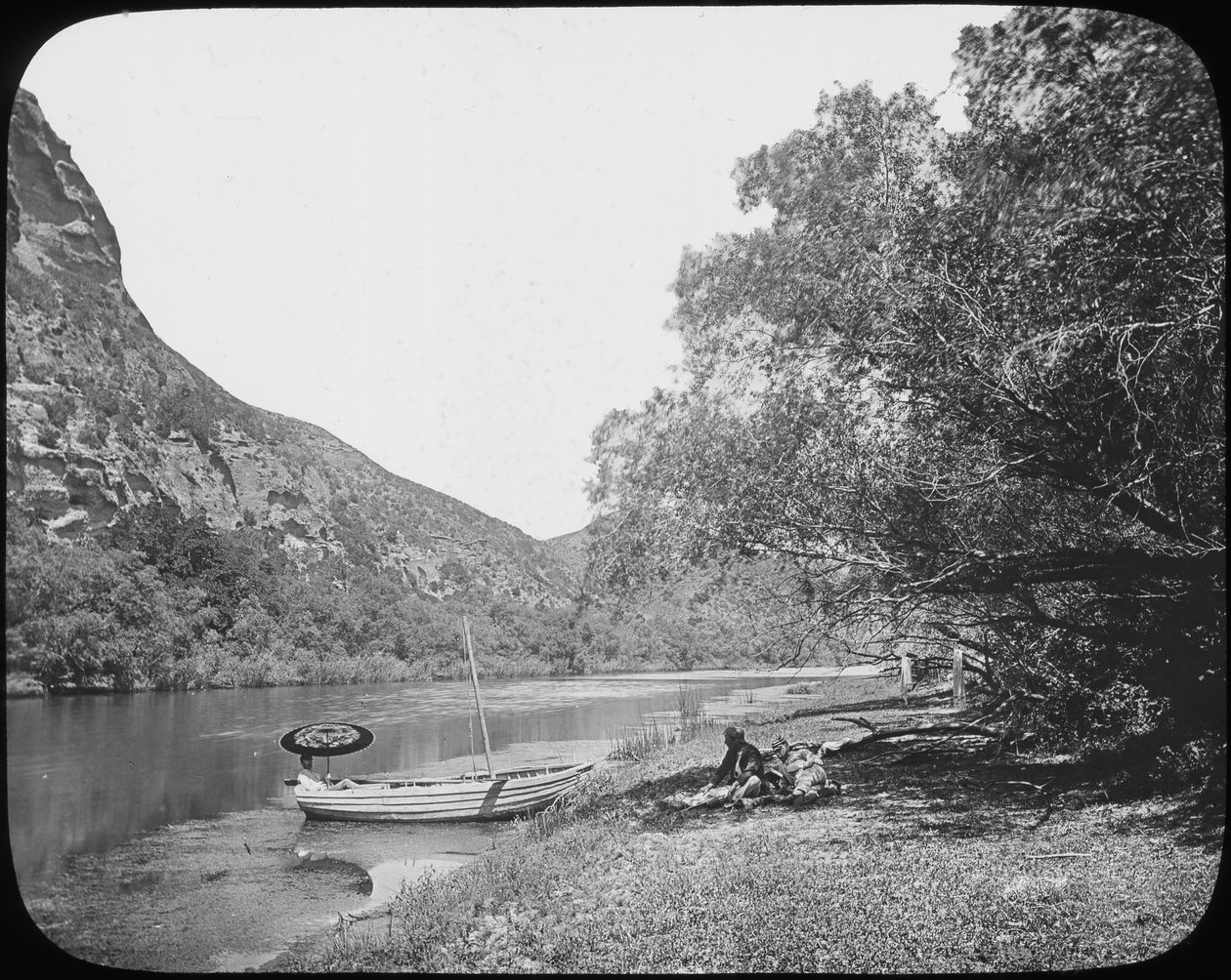 Gamtoosrivier, Zuid-Afrika, ca. 1890 door Unbekannt