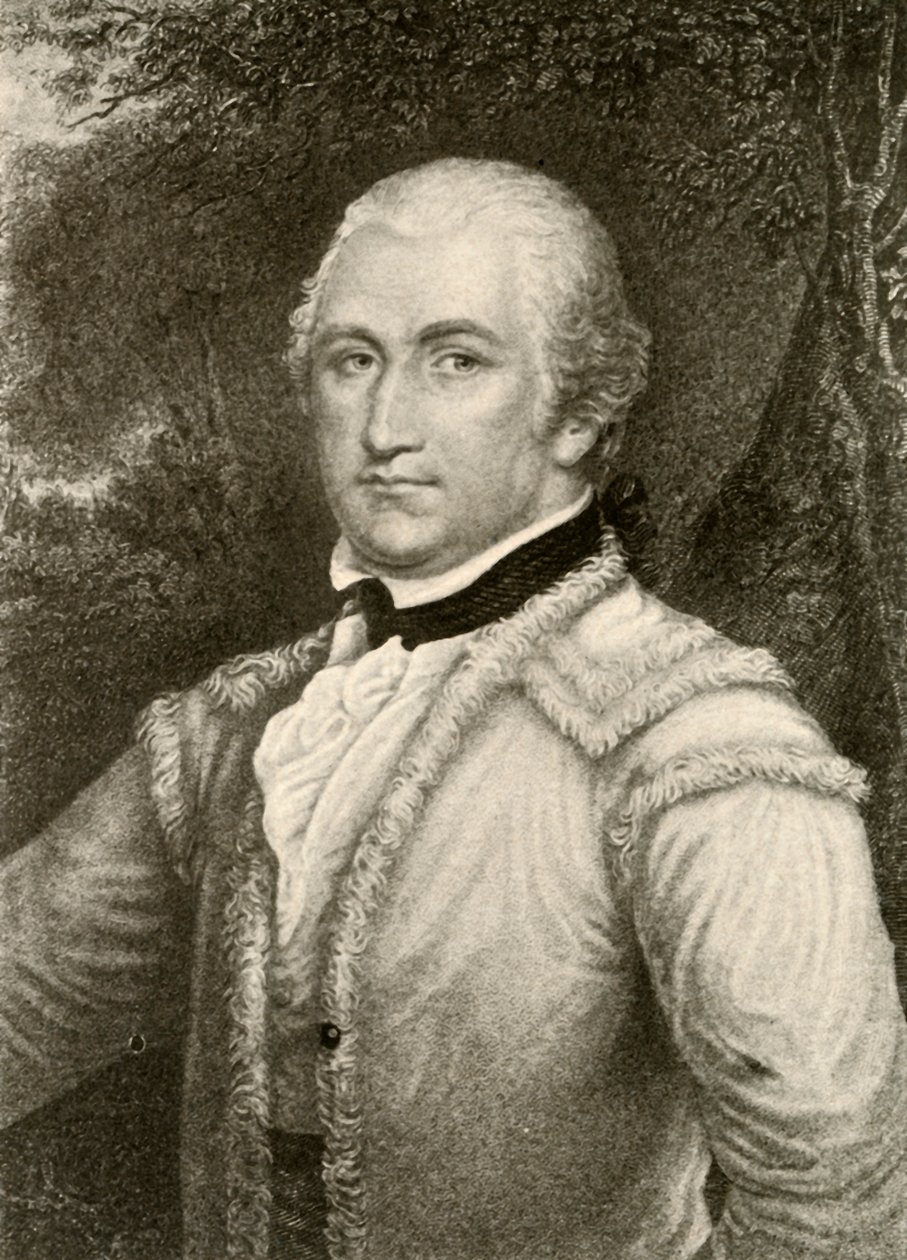 Generaal Daniel Morgan in een buckskin jas van de Virginia rangers door Unbekannt