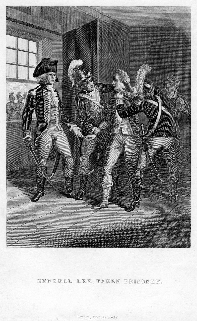 Generaal Lee gevangen genomen, 1777 1814 door Unbekannt