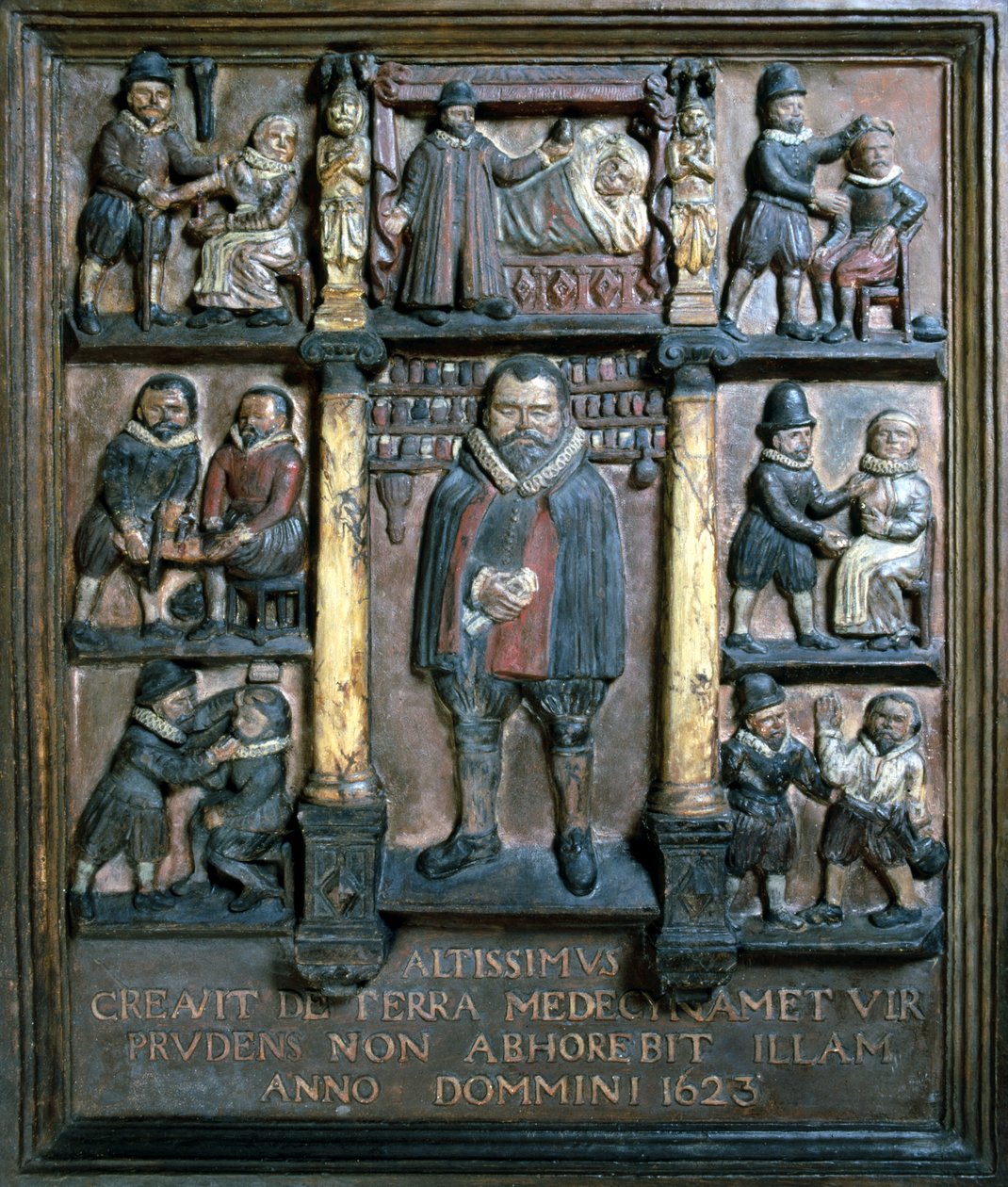 Algemene praktijkchirurgen bord, ca. 1623 door Unbekannt