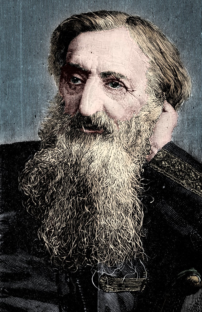 Generaal William Booth, evangelische maatschappelijk werker en oprichter van het Leger des Heils, 1894 door Unbekannt