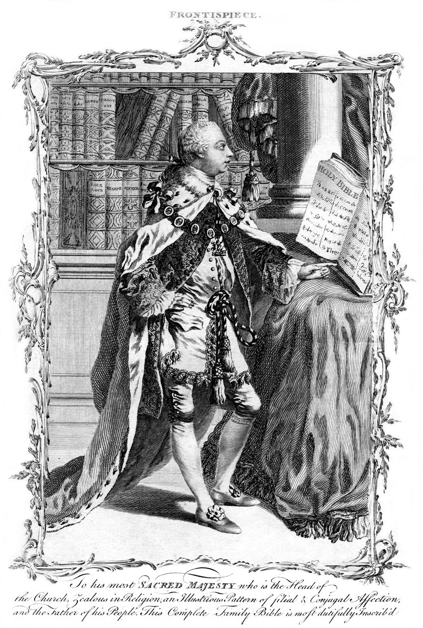 George III van het Verenigd Koninkrijk door Unbekannt