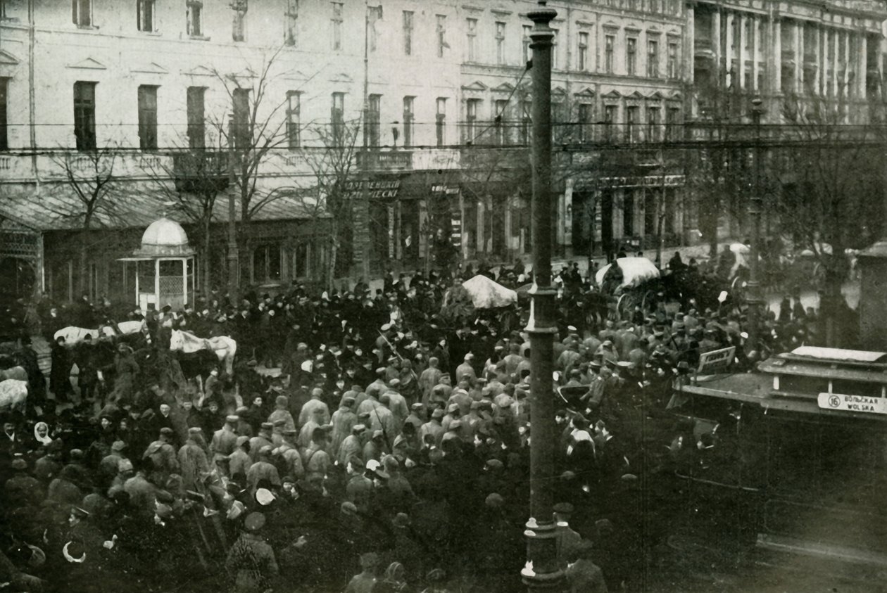 Duitse gevangenen in Warschau, 1919 door Unbekannt