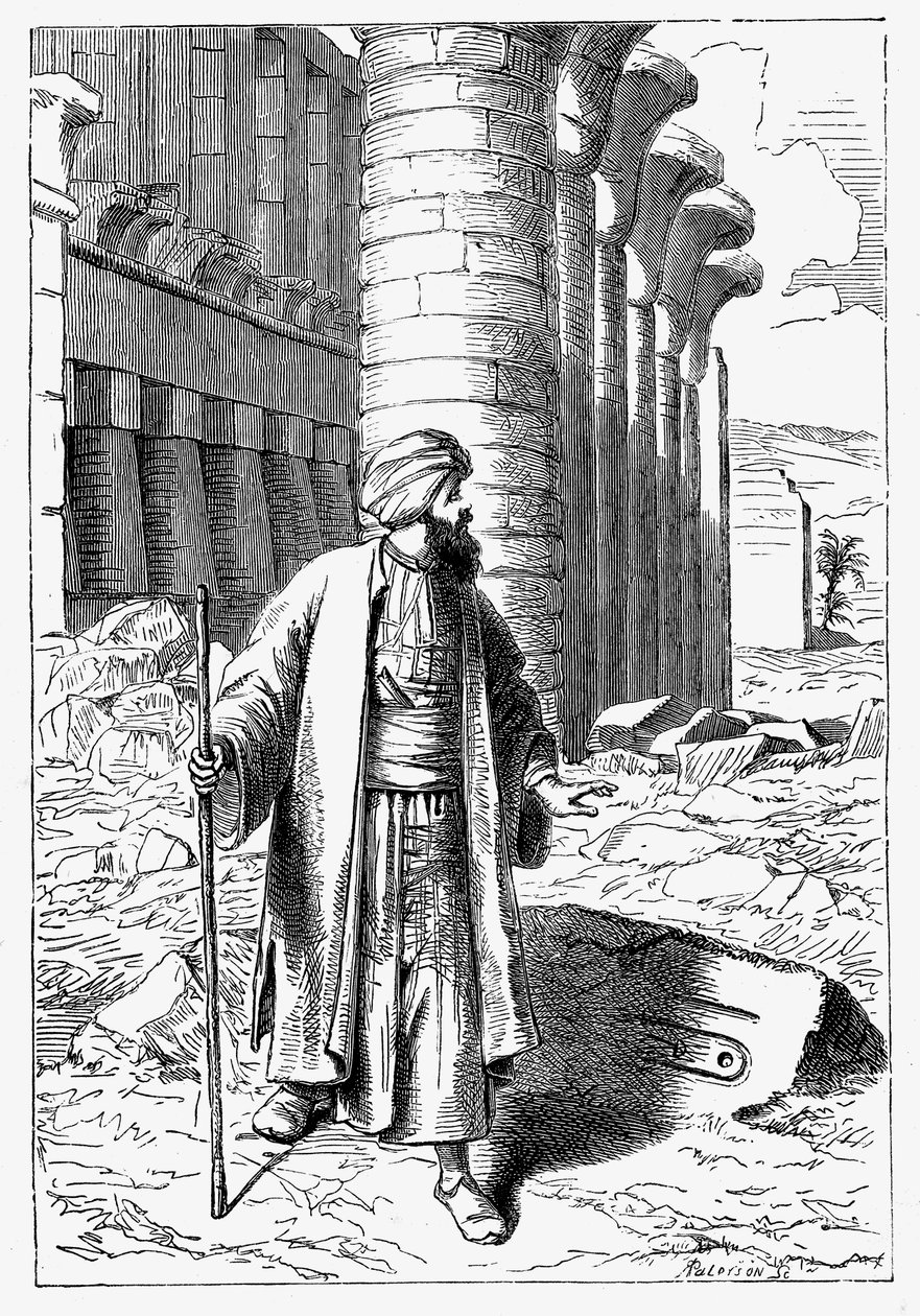Giovanni Battista Belzoni, Italiaanse ontdekkingsreiziger en antiquiteitenzoeker, ca. 1860 door Unbekannt