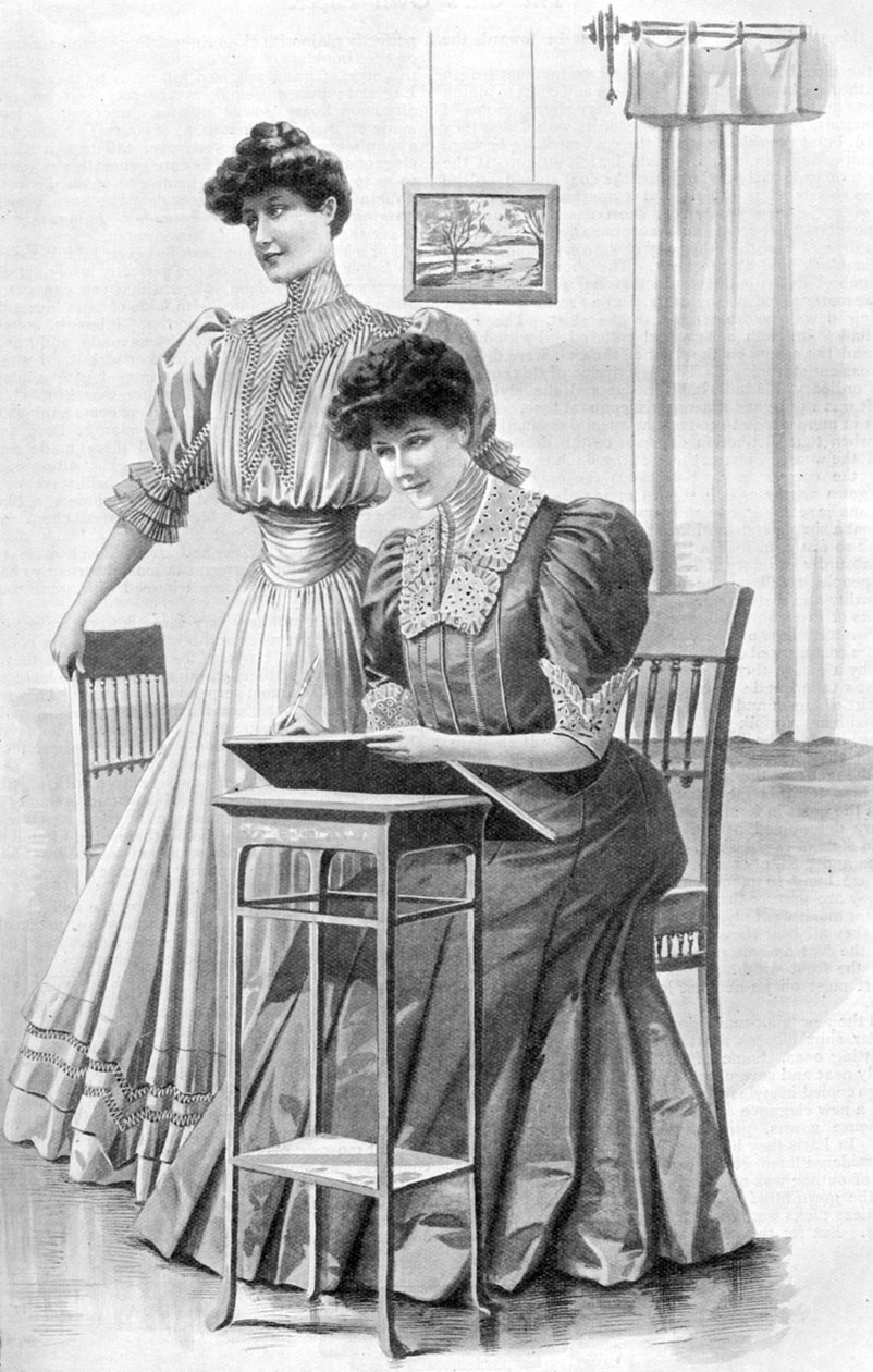 Meisjeskleding voor november 1905 door Unbekannt
