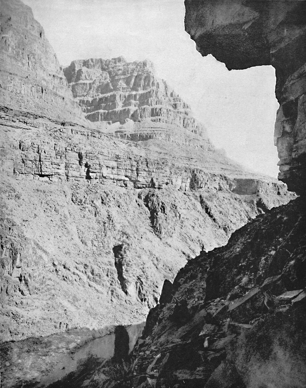 Grand Canyon van de Colorado, Arizona, ca. 1897 door Unbekannt