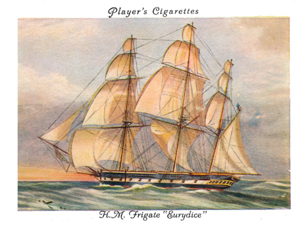H.M. Fregat Eurydice, 1936 door Unbekannt