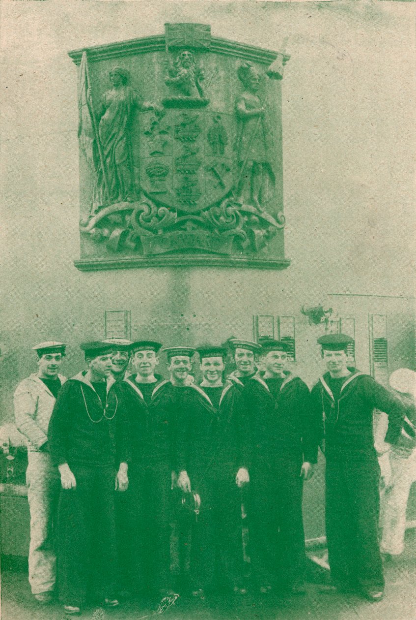 HMS Nieuw-Zeeland, ca. 1918-1919 door Unbekannt