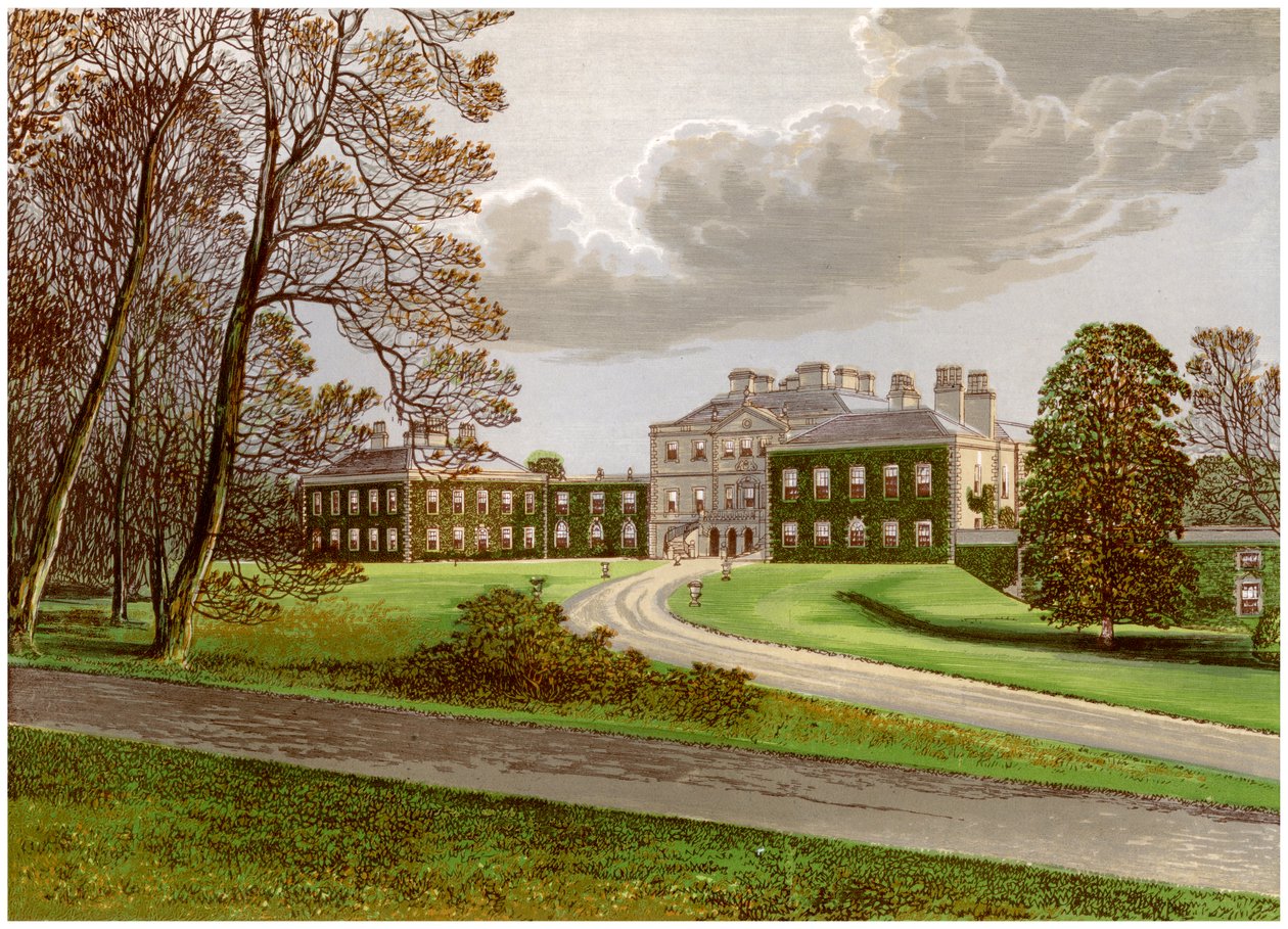 Haddo House, Aberdeenshire, huis van de graaf van Aberdeen door Unbekannt