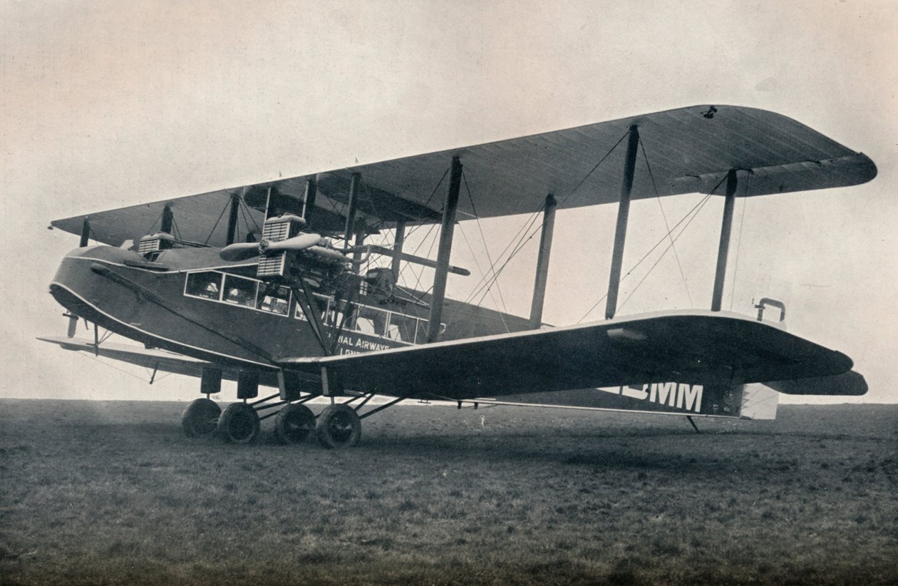 Handley-Page W.10 passagiersvliegtuig in gebruik bij Imperial Airways, 1929 door Unbekannt