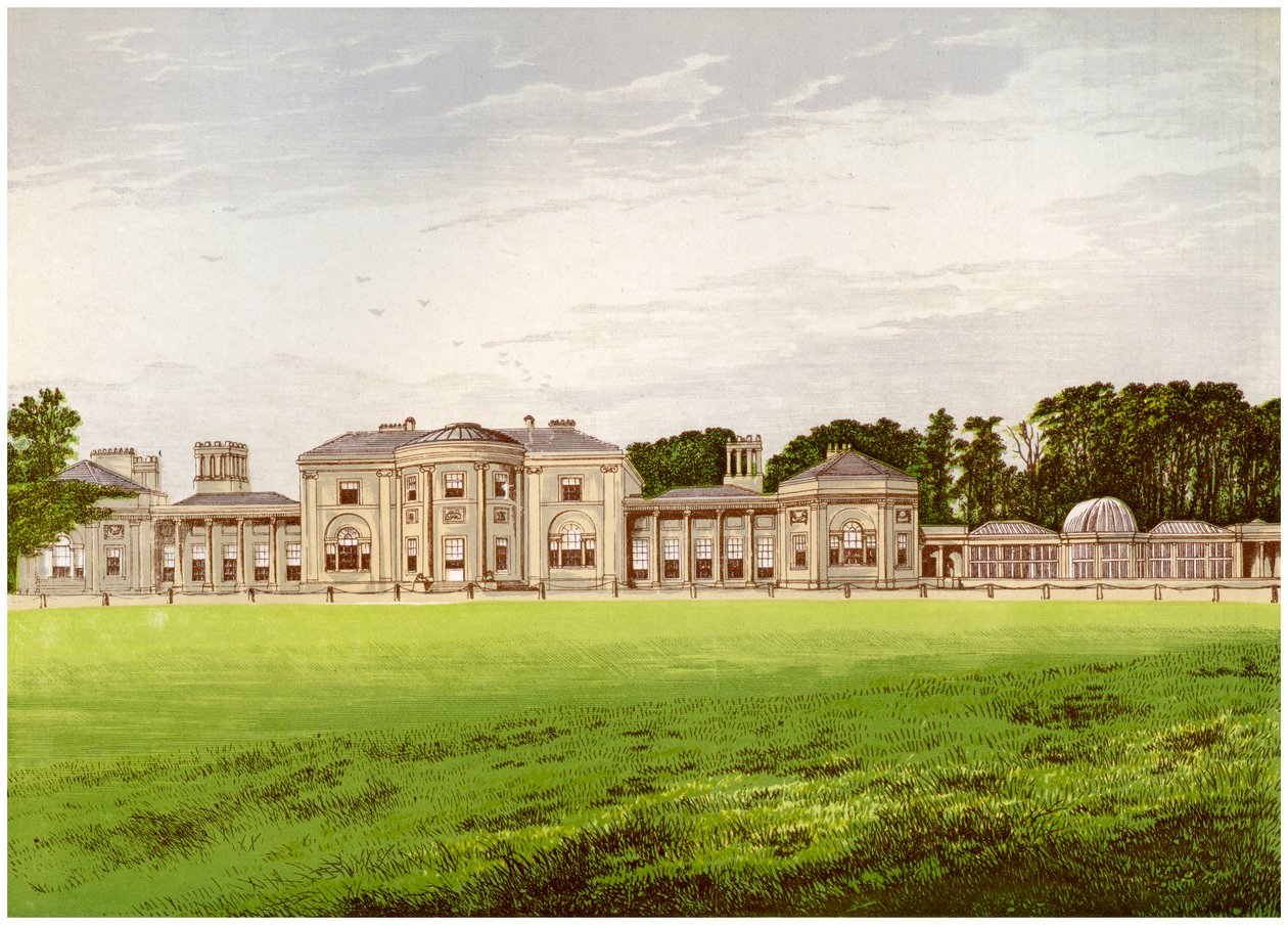 Heaton Park, Lancashire, huis van de graaf van Wilton door Unbekannt