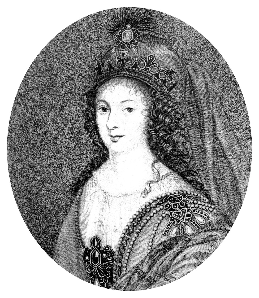 Henrietta, Hertogin van Orléans, 1799 door Unbekannt