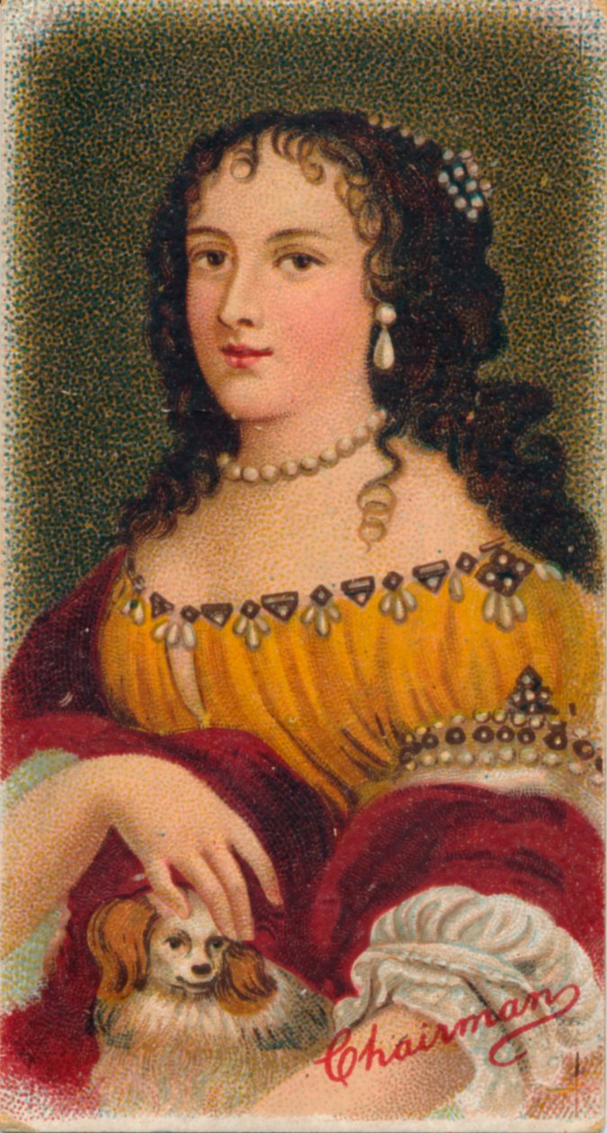 Henrietta van Engeland 1644-1670 jongste dochter van koning Charles I, 1912 door Unbekannt