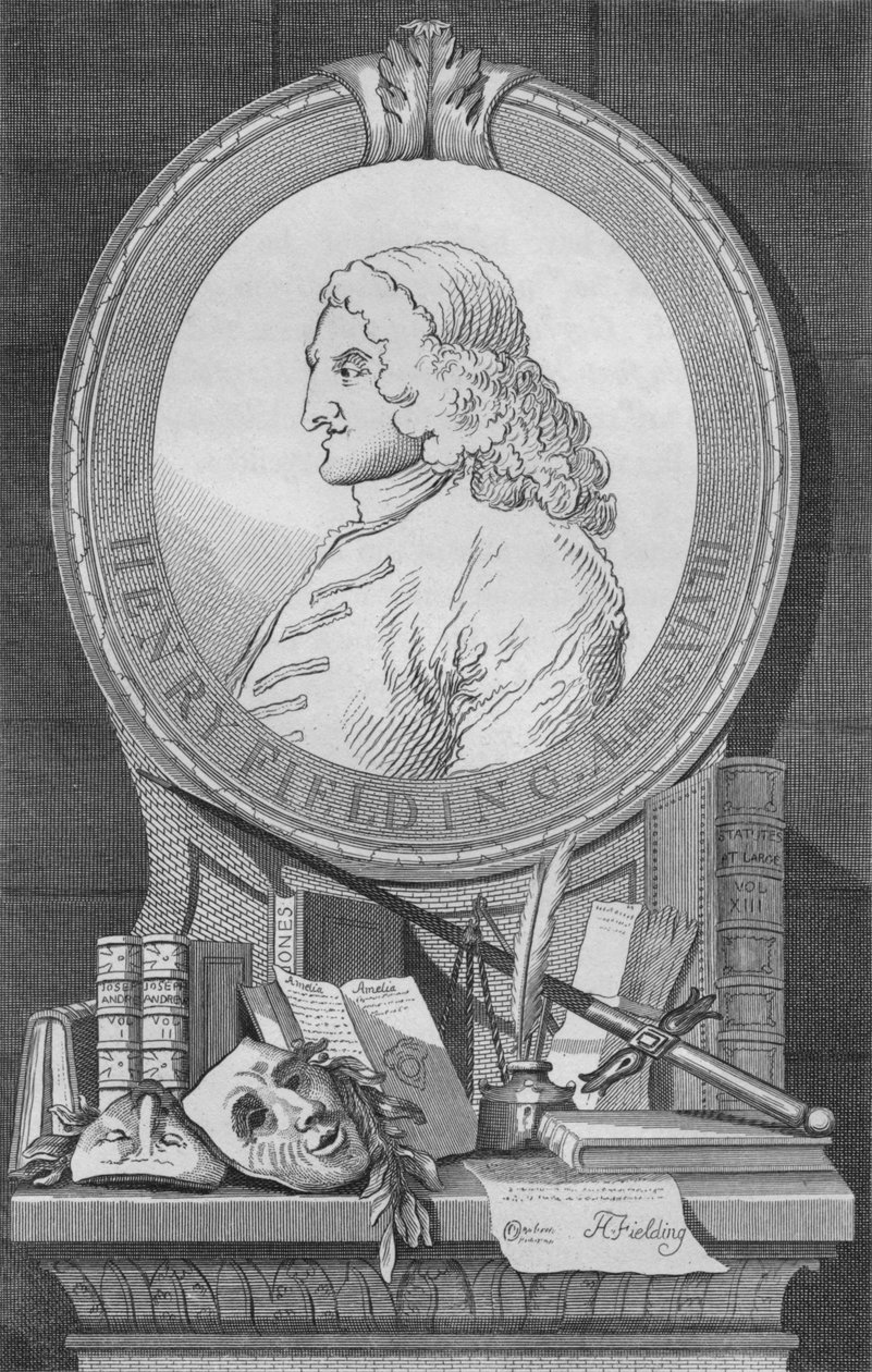 Henry Fielding door Unbekannt