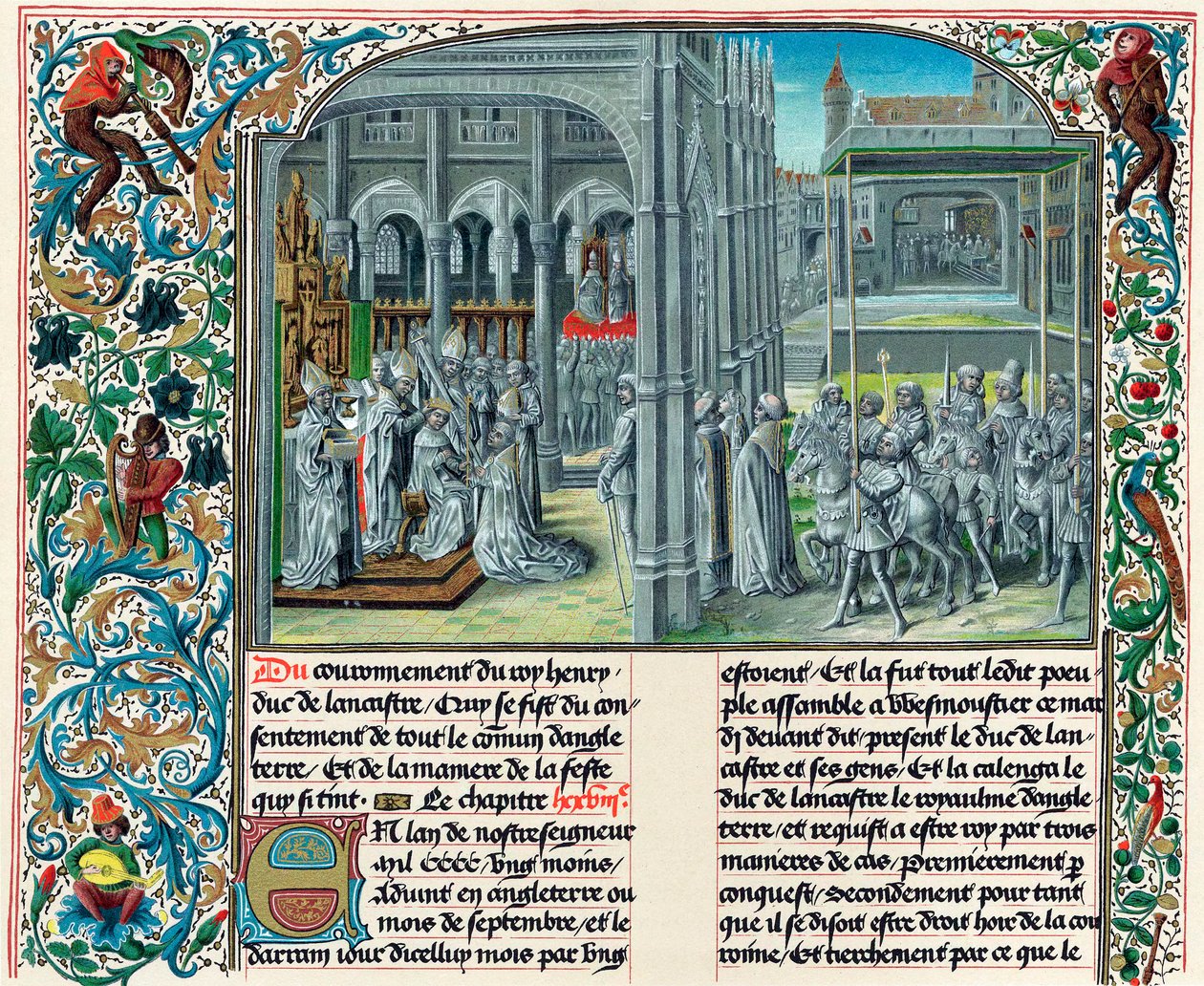 Hendrik IV 1367-1413, eerste Lancastriaanse koning van Engeland, 1399 door Unbekannt