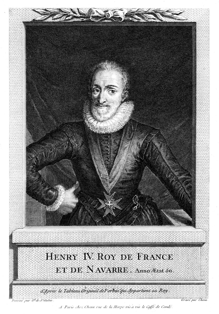 Hendrik IV, Koning van Frankrijk door Unbekannt