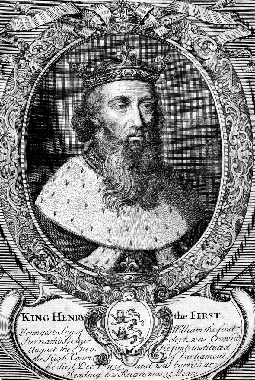 Hendrik I, koning van Engeland door Unbekannt