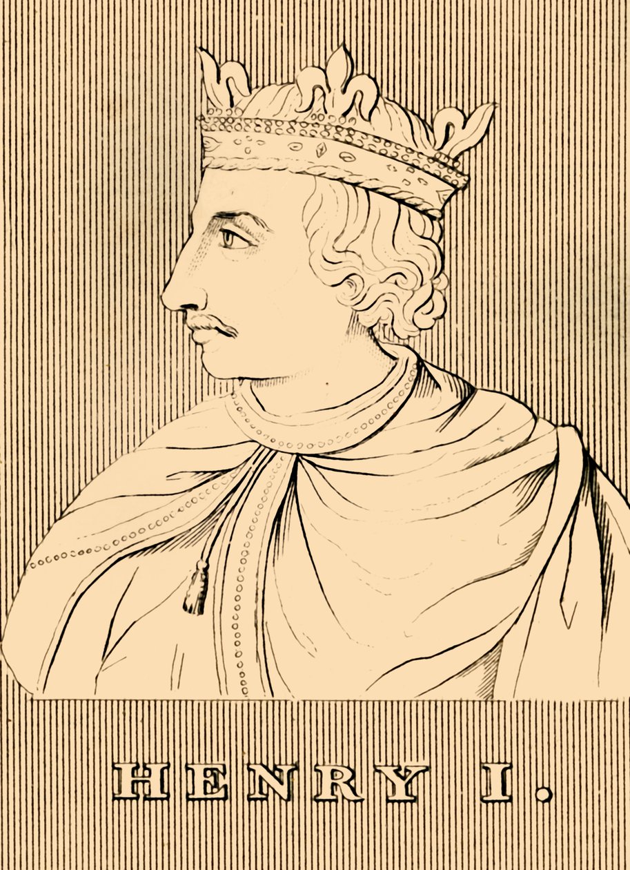 Hendrik I, ca. 1068-1135, 1830 door Unbekannt
