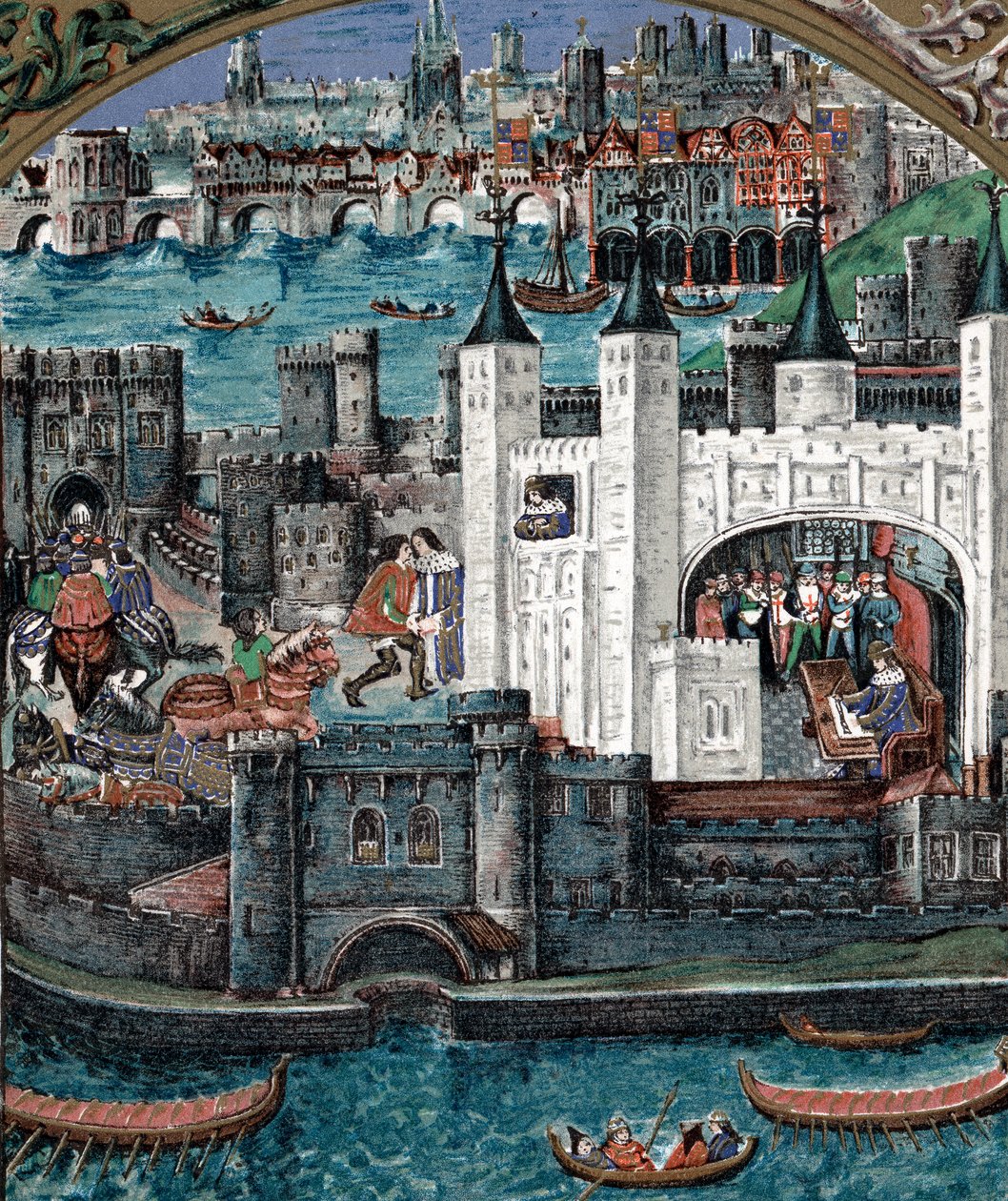 Hendrik VII in de Tower of London, 1485-1509 door Unbekannt