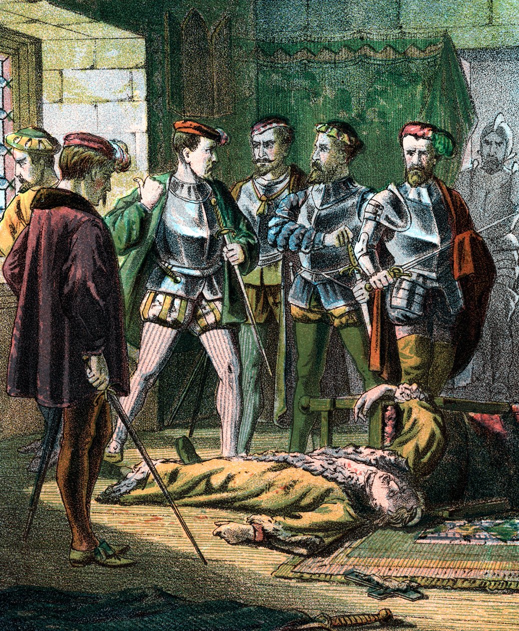Hendrik van Lotharingen, 3e Hertog van Guise, 16e eeuwse Franse soldaat en staatsman, midden 19e eeuw door Unbekannt