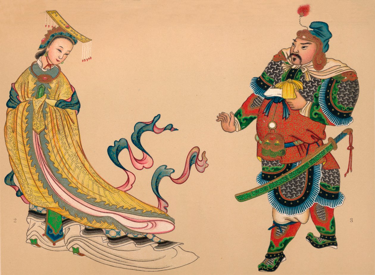 Helden en Heldinnen van de Chinese Geschiedenis, ca. 1903, 1904 door Unbekannt
