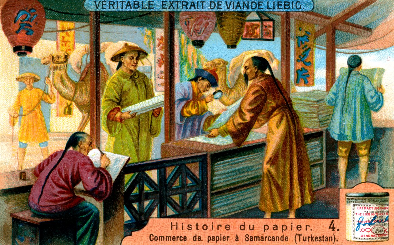 Geschiedenis van papier: 4, ca. 1900 door Unbekannt