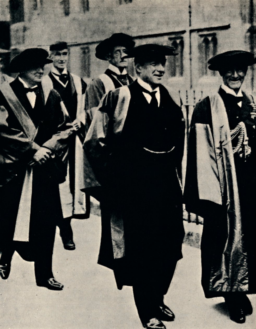 Eredoctoraat in Oxford, 1925, 1945 door Unbekannt