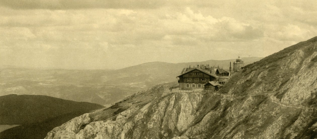Hotel op de Schneeberg, Neder-Oostenrijk, ca. 1935 door Unbekannt