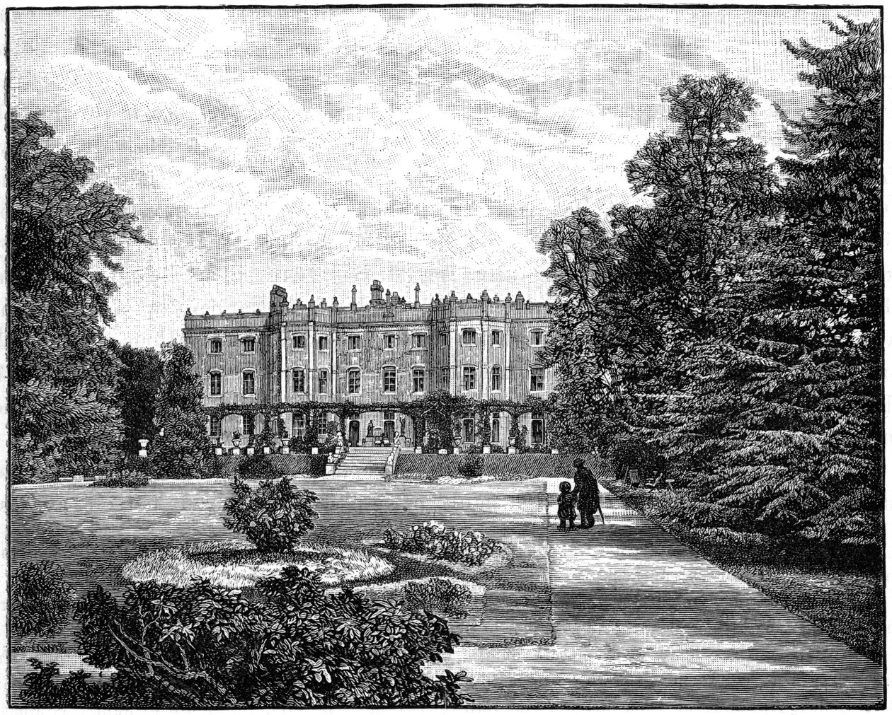 Hughenden Manor, Buckinghamshire door Unbekannt