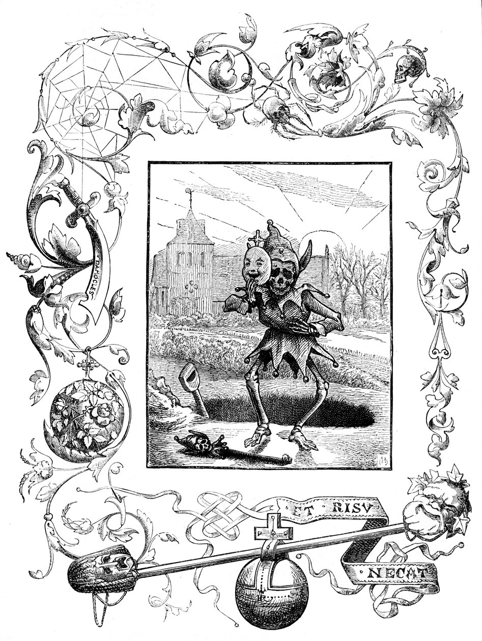 Illustratie uit Francis Quarles Emblems, 1895 door Unbekannt
