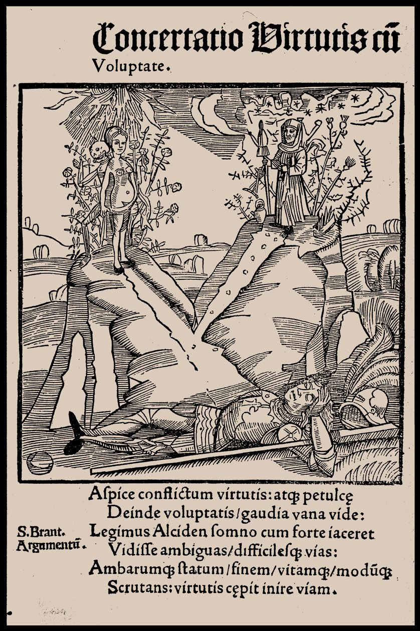 Illustratie bij het boek Narrenschip door Sebastian Brant, 1497 door Unbekannt