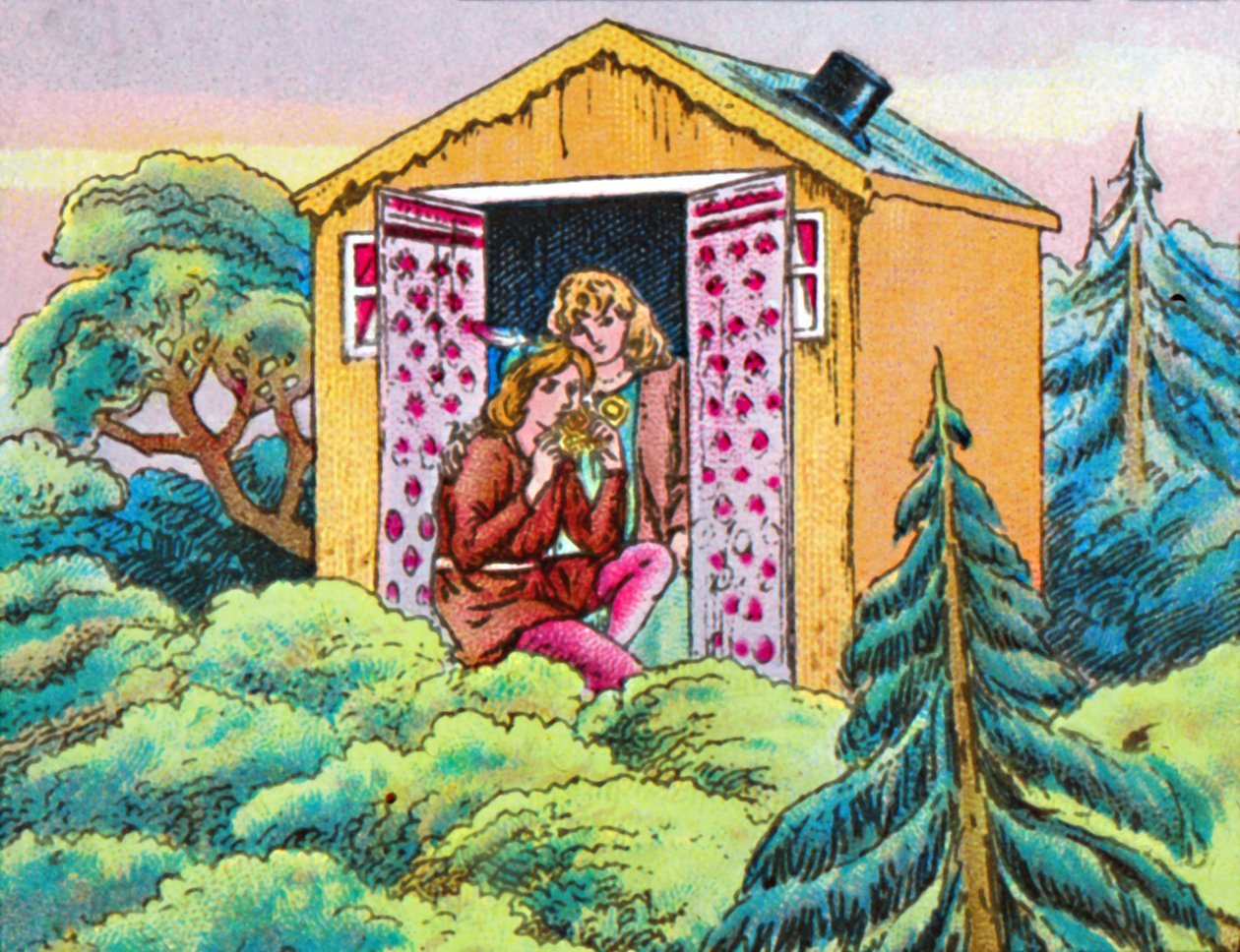In de boomtoppen, ca. 1905 door Unbekannt