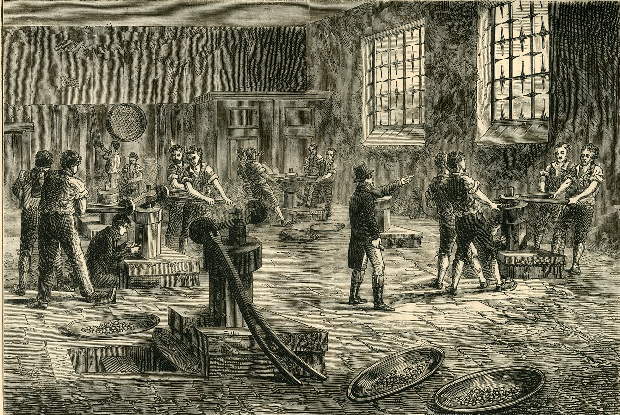 Interieur van de Munt, ca. 1872 door Unbekannt