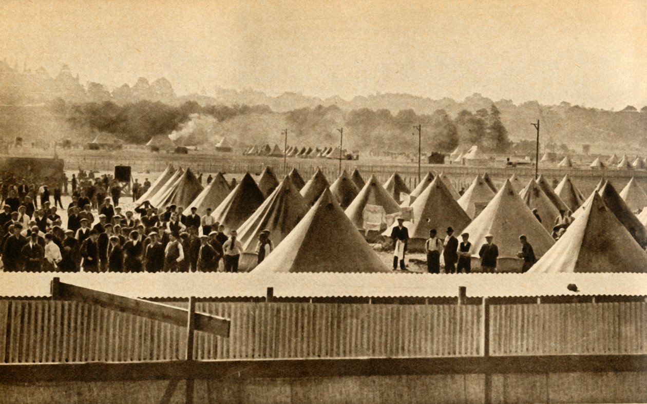 Interneringskamp voor vijandige vreemdelingen, Newbury, Eerste Wereldoorlog, 1914-1918 door Unbekannt
